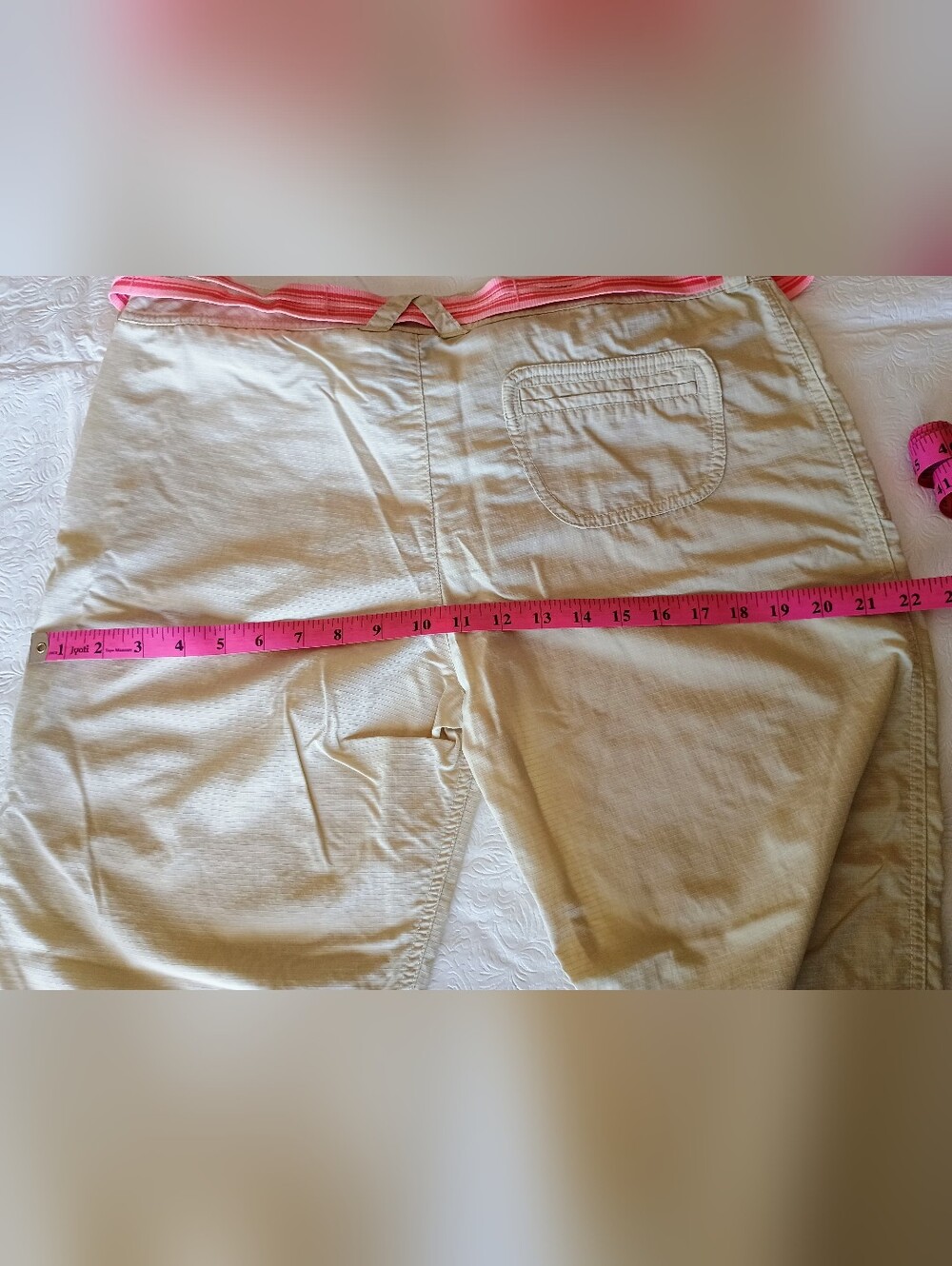 Nike Pink and Beige Activewear Jacket and Cargo Pants - Picture 3 of 15